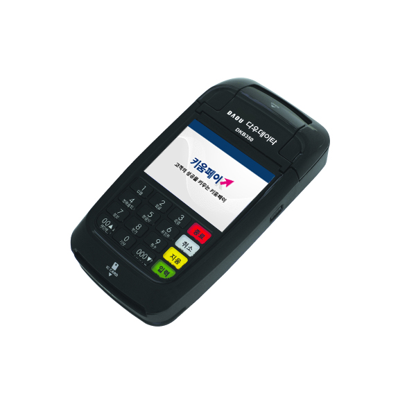 무선 단말기<br>IC CARD결제(EMV L1,L2 / KTC인증)<br>2D 스캐너 장착으로 QR 및 간편결제 가능<br>2.8” 대화면 컬러 Touch_LCD 장착<br>측면 MSR을 하단 배치하여 그립감 상승<br>TMS 업그레이드 기능